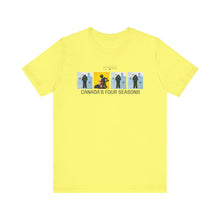 Load image into Gallery viewer, Canada's Four Seasons Unisex Jersey Short Sleeve Tee