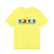 Load image into Gallery viewer, Canada's Four Seasons Unisex Jersey Short Sleeve Tee