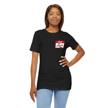 Load image into Gallery viewer, Hello My Name is... Unisex Jersey Short Sleeve Tee