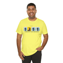 Load image into Gallery viewer, Canada's Four Seasons Unisex Jersey Short Sleeve Tee