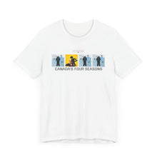 Load image into Gallery viewer, Canada's Four Seasons Unisex Jersey Short Sleeve Tee