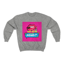 Load image into Gallery viewer, Hot Mess or ADHD? Unisex Heavy Blend™ Crewneck Sweatshirt
