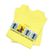 Load image into Gallery viewer, Canada&#39;s Four Seasons Unisex Jersey Short Sleeve Tee
