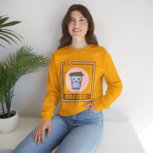 Load image into Gallery viewer, You Had Me at Coffee Unisex Heavy Blend™ Crewneck Sweatshirt
