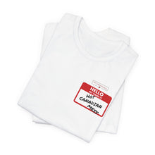 Load image into Gallery viewer, Hello My Name is... Unisex Jersey Short Sleeve Tee
