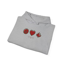 Load image into Gallery viewer, Peace Love Canada Unisex Heavy Blend™ Hooded Sweatshirt
