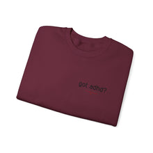 Load image into Gallery viewer, got adhd? Unisex Heavy Blend™ Crewneck Sweatshirt
