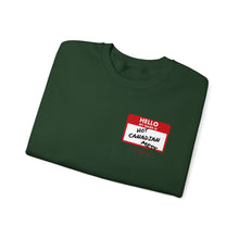 Load image into Gallery viewer, Hello My Name Is... Unisex Heavy Blend™ Crewneck Sweatshirt
