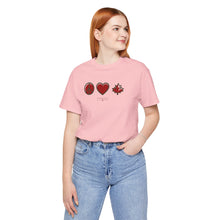 Load image into Gallery viewer, Peace Love Canada Unisex Jersey Short Sleeve Tee
