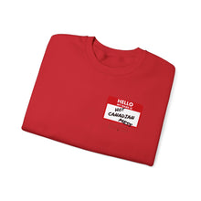 Load image into Gallery viewer, Hello My Name Is... Unisex Heavy Blend™ Crewneck Sweatshirt
