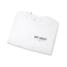 Load image into Gallery viewer, got adhd? Unisex Heavy Blend™ Crewneck Sweatshirt
