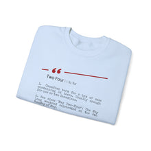 Load image into Gallery viewer, Two-Four Unisex Heavy Blend™ Crewneck Sweatshirt
