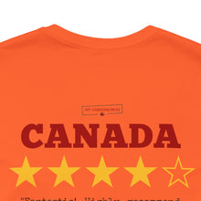 Load image into Gallery viewer, 4 Star Canada Review Unisex Jersey Short Sleeve Tee
