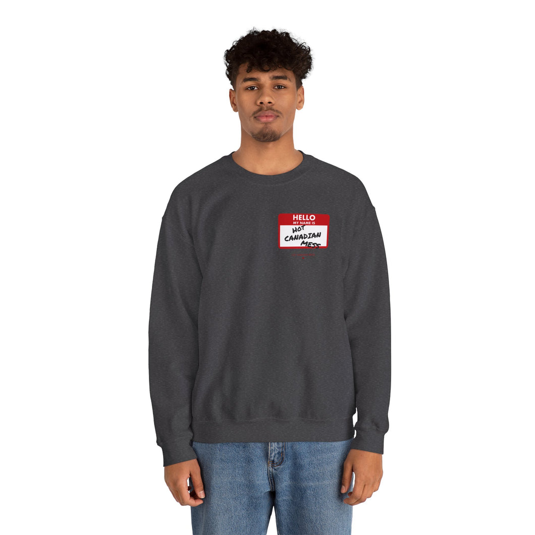 Hello My Name Is... Unisex Heavy Blend™ Crewneck Sweatshirt