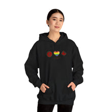 Load image into Gallery viewer, LGBTQ+ Peace Love Canada Unisex Heavy Blend™ Hooded Sweatshirt
