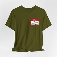 Load image into Gallery viewer, Hello My Name is... Unisex Jersey Short Sleeve Tee
