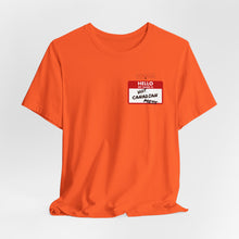 Load image into Gallery viewer, Hello My Name is... Unisex Jersey Short Sleeve Tee
