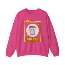 Load image into Gallery viewer, You Had Me at Coffee Unisex Heavy Blend™ Crewneck Sweatshirt

