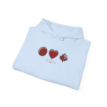 Load image into Gallery viewer, Peace Love Canada Unisex Heavy Blend™ Hooded Sweatshirt
