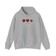 Load image into Gallery viewer, Peace Love Canada Unisex Heavy Blend™ Hooded Sweatshirt
