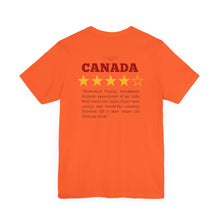 Load image into Gallery viewer, 4 Star Canada Review Unisex Jersey Short Sleeve Tee
