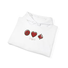 Load image into Gallery viewer, Peace Love Canada Unisex Heavy Blend™ Hooded Sweatshirt
