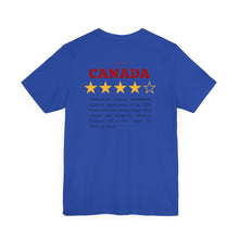 Load image into Gallery viewer, 4 Star Canada Review Unisex Jersey Short Sleeve Tee
