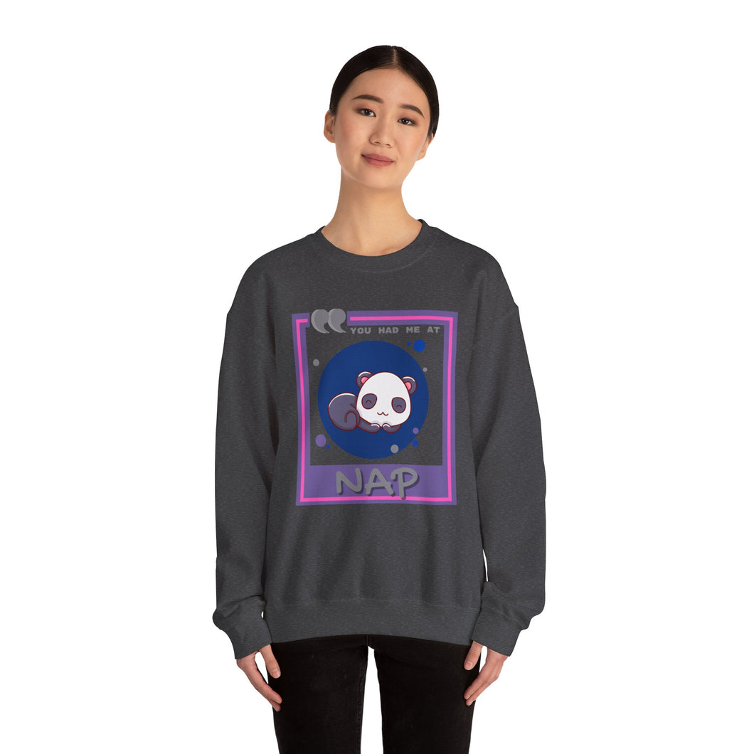 You Had Me at Nap Unisex Heavy Blend™ Crewneck Sweatshirt