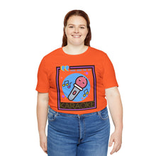 Load image into Gallery viewer, You Had Me at Karaoke Unisex Jersey Short Sleeve Tee
