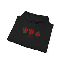 Load image into Gallery viewer, Peace Love Canada Unisex Heavy Blend™ Hooded Sweatshirt
