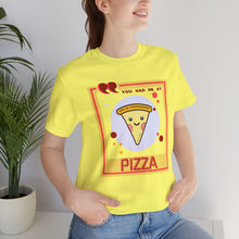 Load image into Gallery viewer, You Had Me at Pizza Unisex Jersey Short Sleeve Tee
