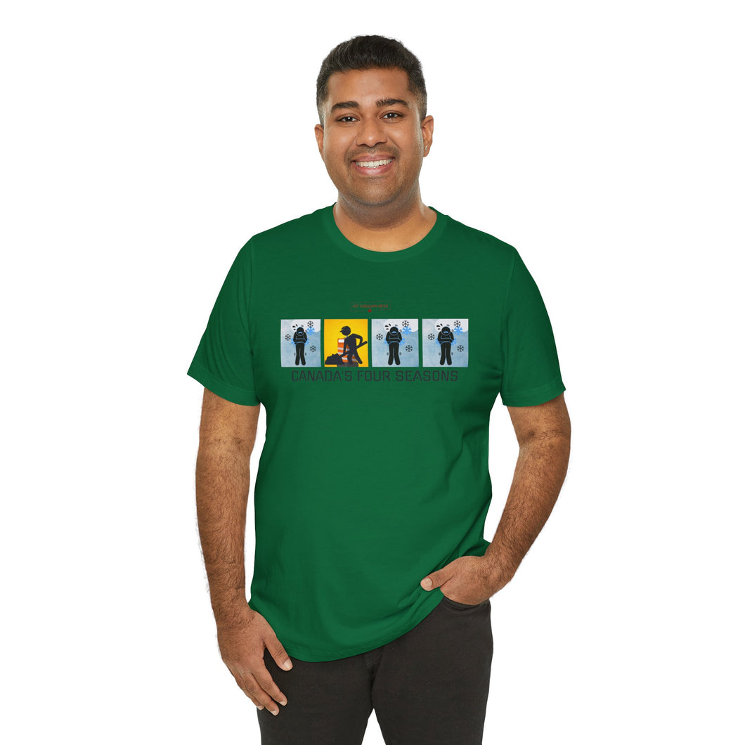 Canada's Four Seasons Unisex Jersey Short Sleeve Tee