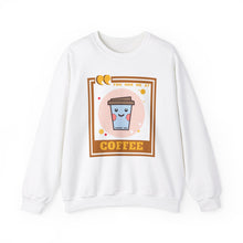Load image into Gallery viewer, You Had Me at Coffee Unisex Heavy Blend™ Crewneck Sweatshirt
