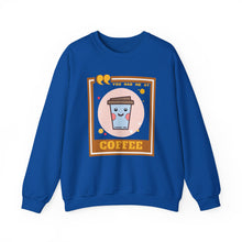 Load image into Gallery viewer, You Had Me at Coffee Unisex Heavy Blend™ Crewneck Sweatshirt

