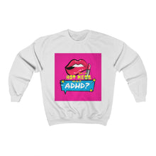 Load image into Gallery viewer, Hot Mess or ADHD? Unisex Heavy Blend™ Crewneck Sweatshirt
